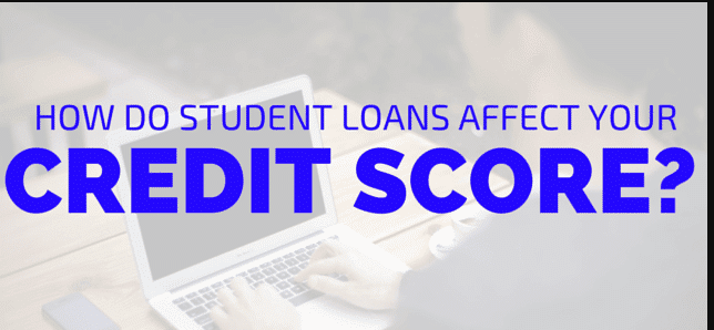 how student loan and credit score