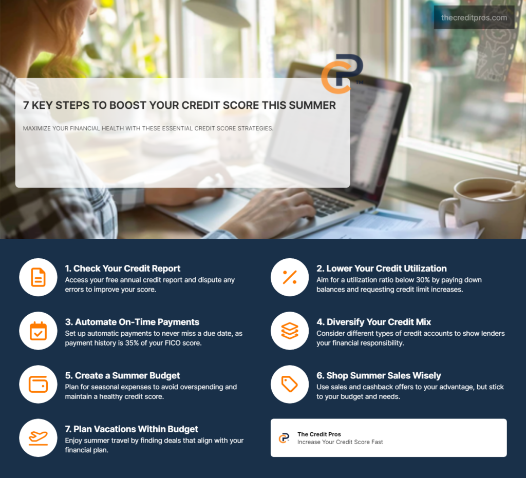 Top 10 Summer Credit Score Tips to Boost Your Financial Health 2 top 10 summer credit score tips to boost your financial health