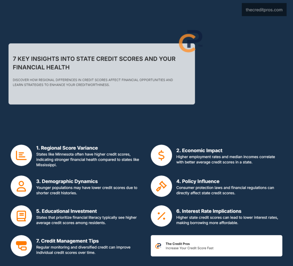 What Is the Average Credit Score by State? 2 what is the average credit score by state